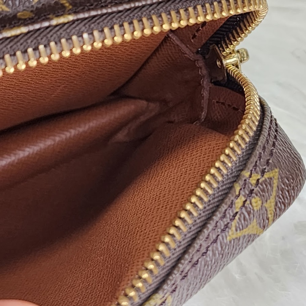 Authentic Louis Vuitton Monogram Mini Amazon Crossbody Bag Brown Vintage - Picture 14 of 16